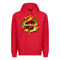 Red juneteenth sunflower black lives matter Premium Hoodie - HRA Design Shop