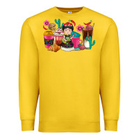 Lemon But first cafecito y chismecito Premium Sweatshirt - RanaPortraitStore