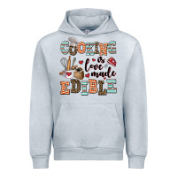 Heather Grey cooking is love made edible Urban Hoodie - AdoDesignShop