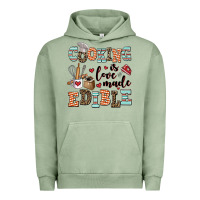 Pigment Oil Green cooking is love made edible Urban Hoodie - AdoDesignShop
