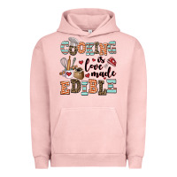 Pigment Salmon cooking is love made edible Urban Hoodie - AdoDesignShop