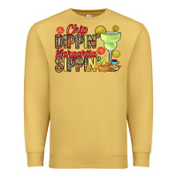 Antique Gold Chip dippin' margarita sippin' Premium Sweatshirt - RanaPortraitStore
