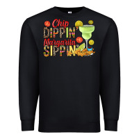 Black Chip dippin' margarita sippin' Premium Sweatshirt - RanaPortraitStore