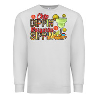 Dove Grey Chip dippin' margarita sippin' Premium Sweatshirt - RanaPortraitStore
