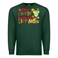 Sports Green Chip dippin' margarita sippin' Premium Sweatshirt - RanaPortraitStore