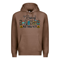 Chestnut raising believers Premium Hoodie - CowhideDigitalArt