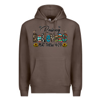 Coffee raising believers Premium Hoodie - CowhideDigitalArt