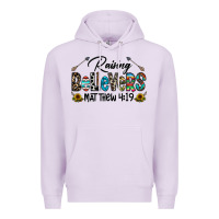 Lilac raising believers Premium Hoodie - CowhideDigitalArt
