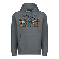 Rock raising believers Premium Hoodie - CowhideDigitalArt