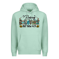 Seafoam raising believers Premium Hoodie - CowhideDigitalArt