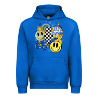 Cobalt retro down syndrome awareness Urban Hoodie - JahusDesignShop
