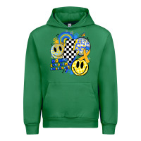 Emerald retro down syndrome awareness Urban Hoodie - JahusDesignShop