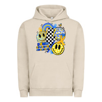 Pigment French Oak retro down syndrome awareness Urban Hoodie - JahusDesignShop