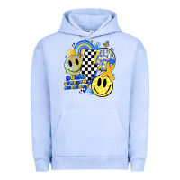 Pigment Grape Ice retro down syndrome awareness Urban Hoodie - JahusDesignShop