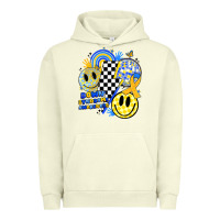 Pigment Pistachio retro down syndrome awareness Urban Hoodie - JahusDesignShop