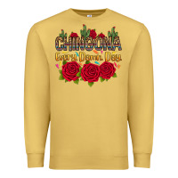Antique Gold Chingona every damn day Premium Sweatshirt - RanaPortraitStore