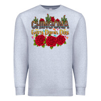 Heather Grey Chingona every damn day Premium Sweatshirt - RanaPortraitStore