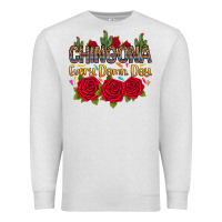 Oatmeal Heather Chingona every damn day Premium Sweatshirt - RanaPortraitStore