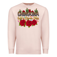 Pale Pink Chingona every damn day Premium Sweatshirt - RanaPortraitStore