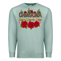 Seafoam Chingona every damn day Premium Sweatshirt - RanaPortraitStore