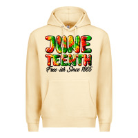 Pina Colada juneteenth free ish since 1865 Premium Hoodie - HRA Design Shop