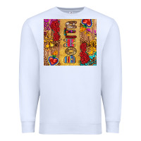 White Bonita Premium Sweatshirt - RanaPortraitStore