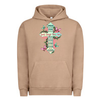 Pigment Burro god says you are cross Urban Hoodie - JahusDesignShop