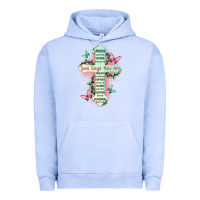 Pigment Grape Ice god says you are cross Urban Hoodie - JahusDesignShop