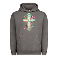 Pigment Tornado god says you are cross Urban Hoodie - JahusDesignShop