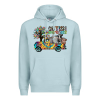 Blue Mist autism avareness3 Premium Hoodie - CowhideDigitalArt