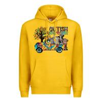 Lemon autism avareness3 Premium Hoodie - CowhideDigitalArt