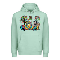 Seafoam autism avareness3 Premium Hoodie - CowhideDigitalArt