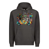 Smoke autism avareness3 Premium Hoodie - CowhideDigitalArt
