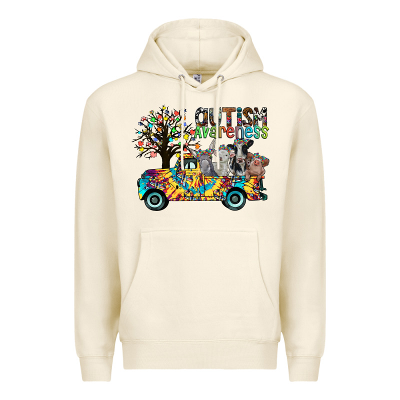 Autism Avareness3 Premium Hoodie by CowhideDigitalArt | Teevron
