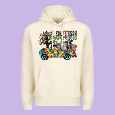 Autism Avareness3 Premium Hoodie Designed By Cowhidedigitalart