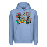 Colony Blue autism avareness3 Premium Hoodie - CowhideDigitalArt
