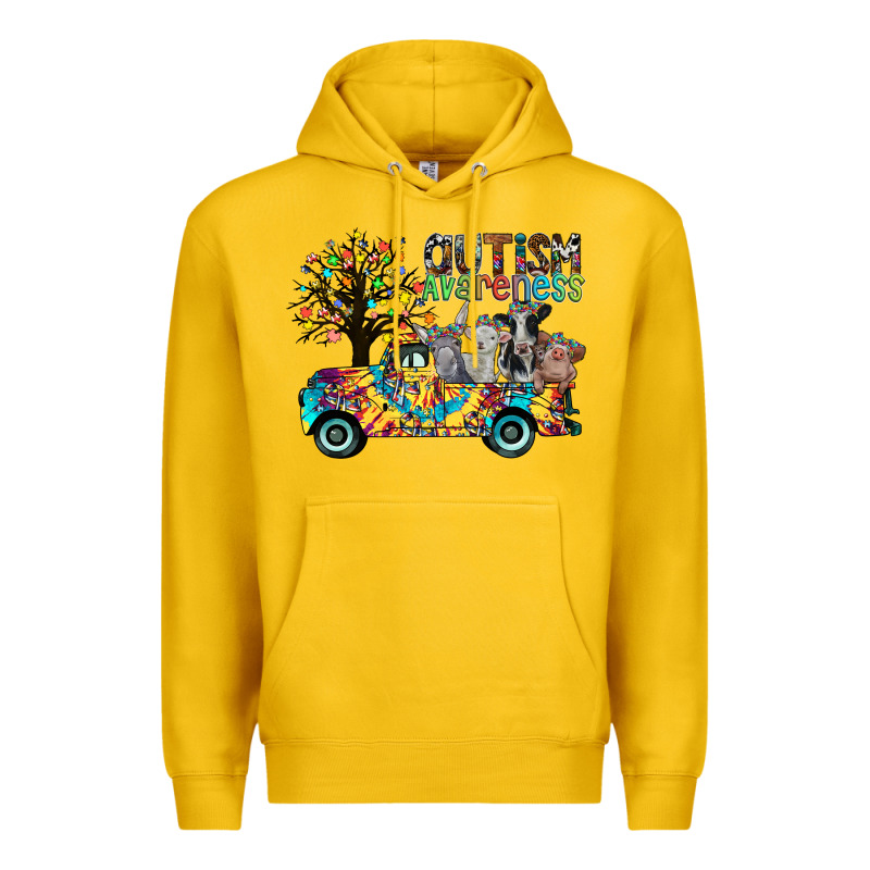 Autism Avareness3 Premium Hoodie by CowhideDigitalArt | Teevron
