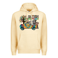 Pina Colada autism avareness3 Premium Hoodie - CowhideDigitalArt