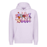 Lilac spooky babe Premium Hoodie - AdoDesignShop