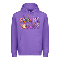 Purple spooky babe Premium Hoodie - AdoDesignShop