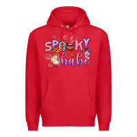 Red spooky babe Premium Hoodie - AdoDesignShop