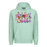 Seafoam spooky babe Premium Hoodie - AdoDesignShop
