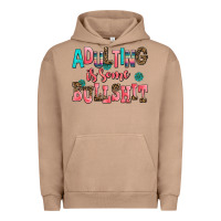 Pigment Burro adulting is some bullshit Urban Hoodie - AdoDesignShop