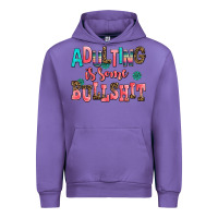 Tulip adulting is some bullshit Urban Hoodie - AdoDesignShop