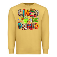 Antique Gold Cinco de drinko Premium Sweatshirt - RanaPortraitStore
