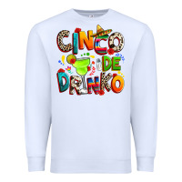 White Cinco de drinko Premium Sweatshirt - RanaPortraitStore