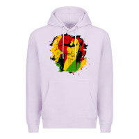 Juneteenth Fist Premium Hoodie | Teevron