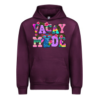 Mauve Wine vacay mode Urban Hoodie - AdoDesignShop
