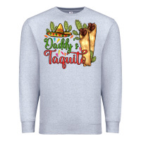 Heather Grey Daddy's taquito Premium Sweatshirt - RanaPortraitStore