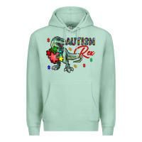 Seafoam autism rex Premium Hoodie - CowhideDigitalArt